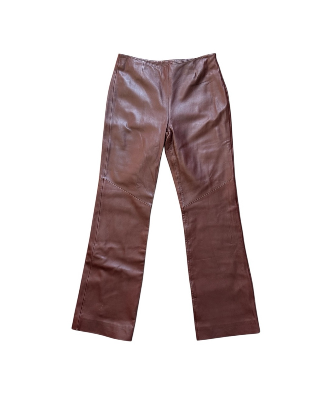 Siena Studio Brown Leather Pants 8